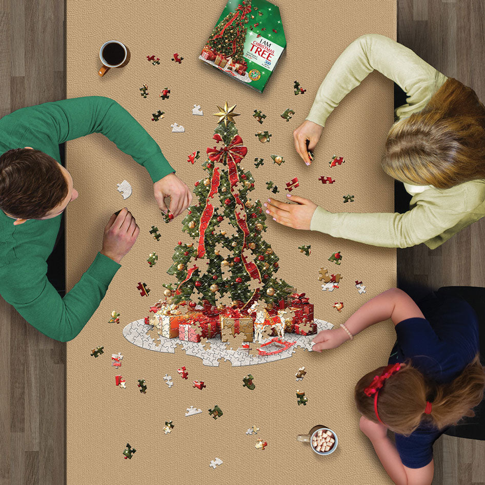 I Am Christmas Tree Shaped Jigsaw Puzzle