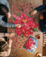 I Am Poinsettia Shaped Jigsaw Puzzle