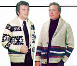 Men's or Ladies' Hiawatha Cardigan Pattern