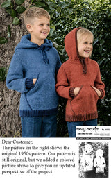Children's Hooded Pullover Pattern