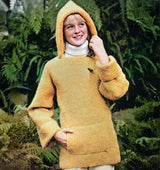 Girl's Hooded Pullover Pattern