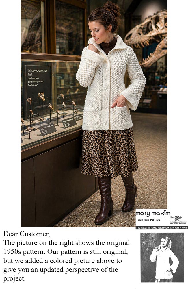 Textured Jacket & Hat Pattern