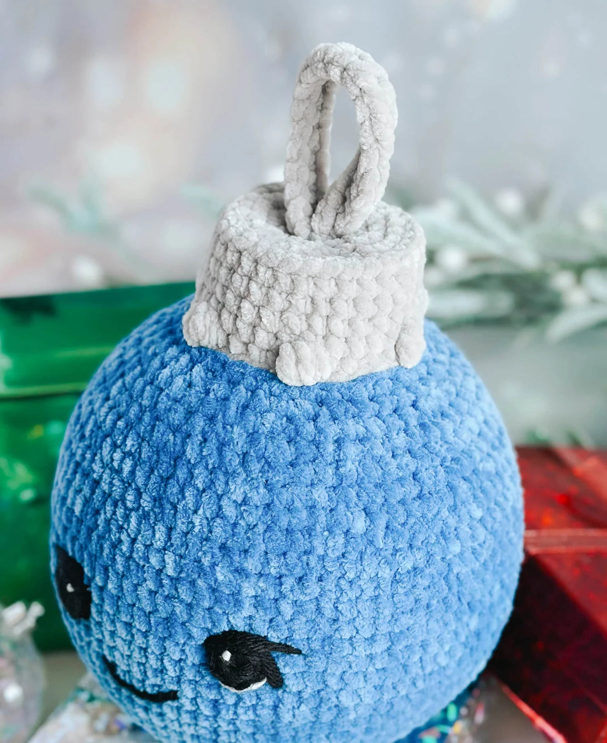 Free Winter Wishes Ornament Pattern