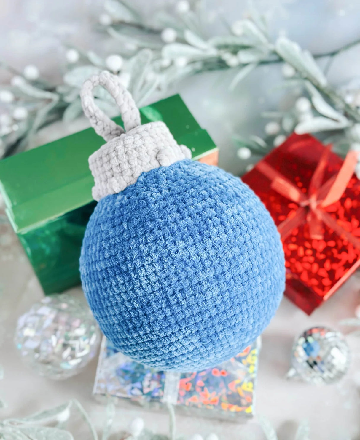 Free Winter Wishes Ornament Pattern