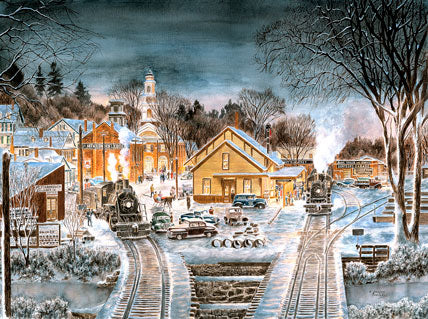 Winter Homecoming Jigsaw Puzzle
