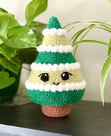 Free Snowy Fir Tree Pattern