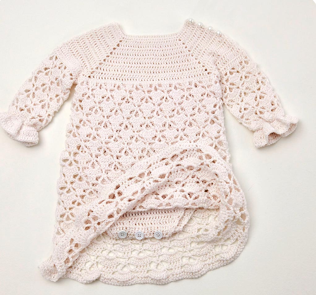 Free Lace Christening Dress Pattern