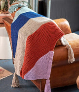 Free Diagonal Stripes Blanket Pattern
