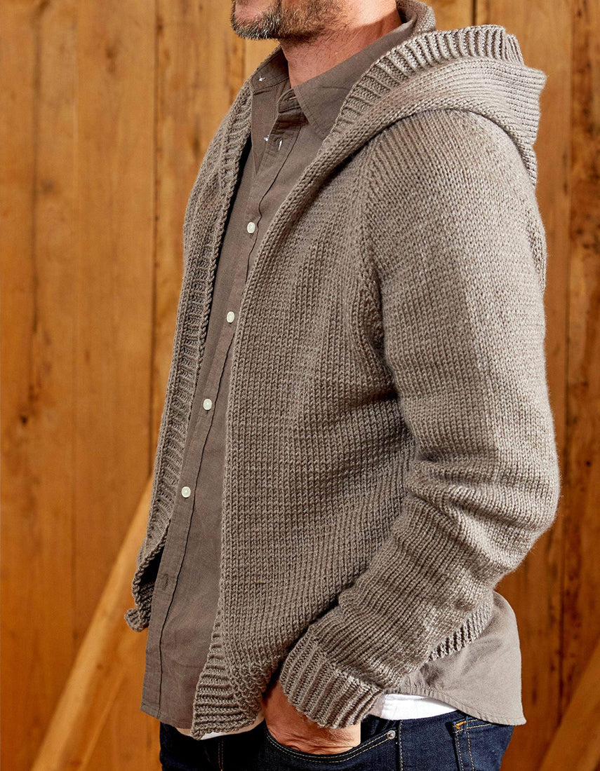 Free Hooded Cardigan Pattern
