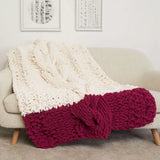 Free Knit Copious Cable Blanket Pattern