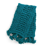 Free Bernat Extra Thick Garter Stripes Knit Blanket Pattern