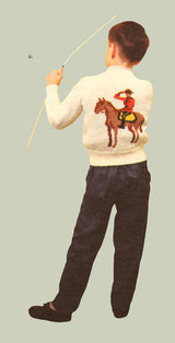 Patrón de cárdigan Mountie
