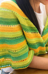 Free Crescent Eyelet Shawl