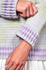 Free Sporty Checks Sweater Pattern