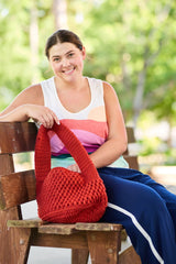 Free Cluster Stitch Bag Pattern