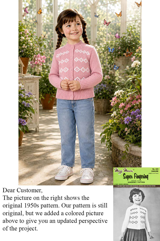Modèle de cardigan Darlene