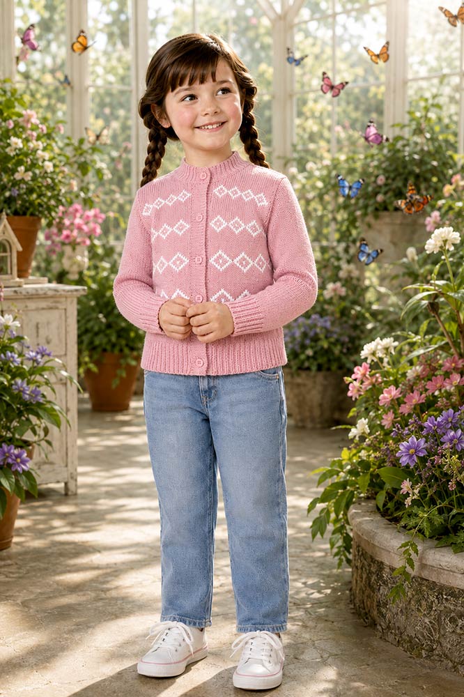 Darlene Cardigan Pattern – Mary Maxim