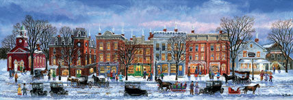 Winter Shopping Jigsaw Puzzle