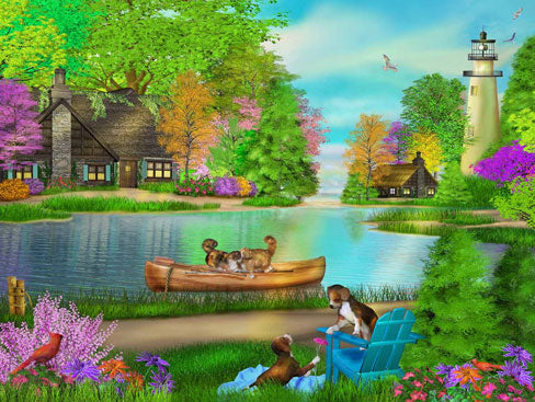 By The Shore Jigsaw Puzzle