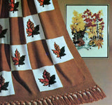Maple Leaves Afghan Pattern