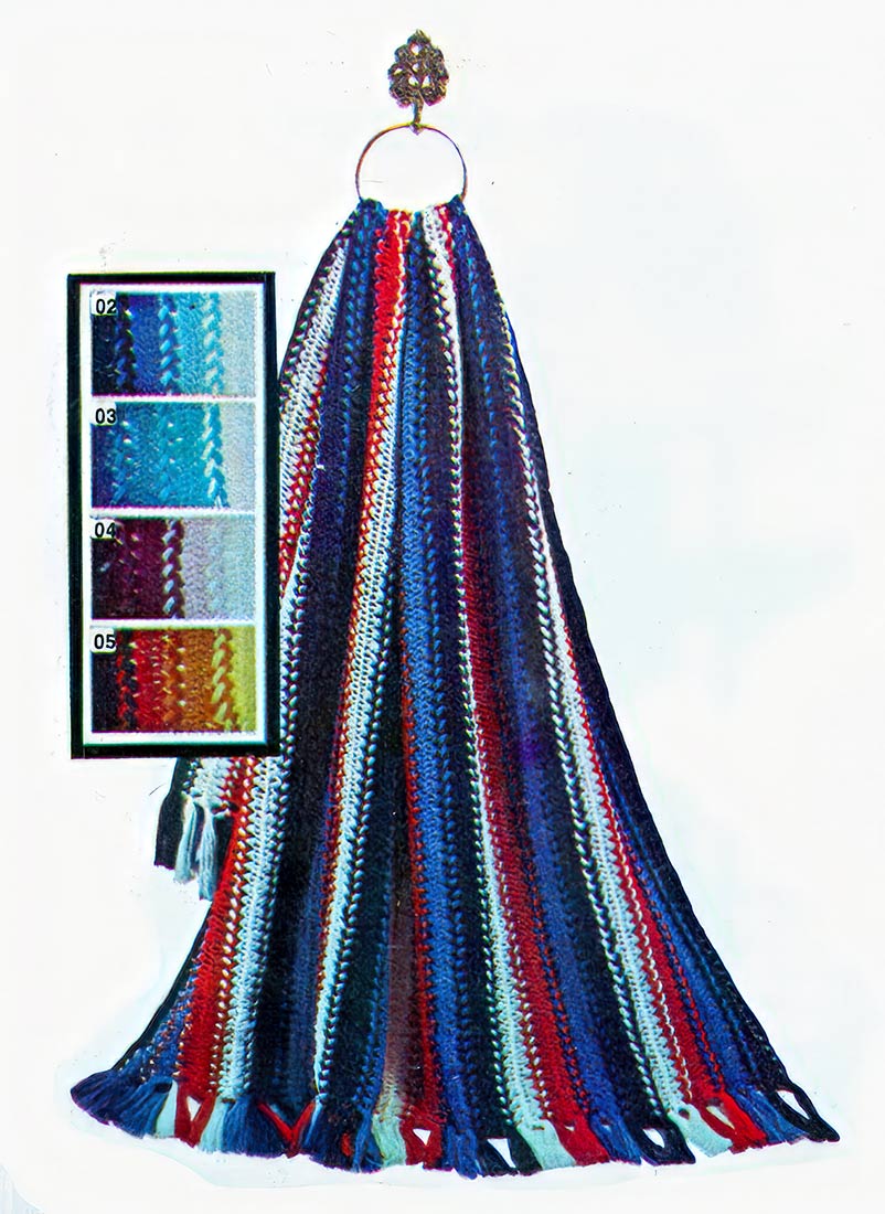 Hairpin Lace Afghan Pattern – Mary Maxim