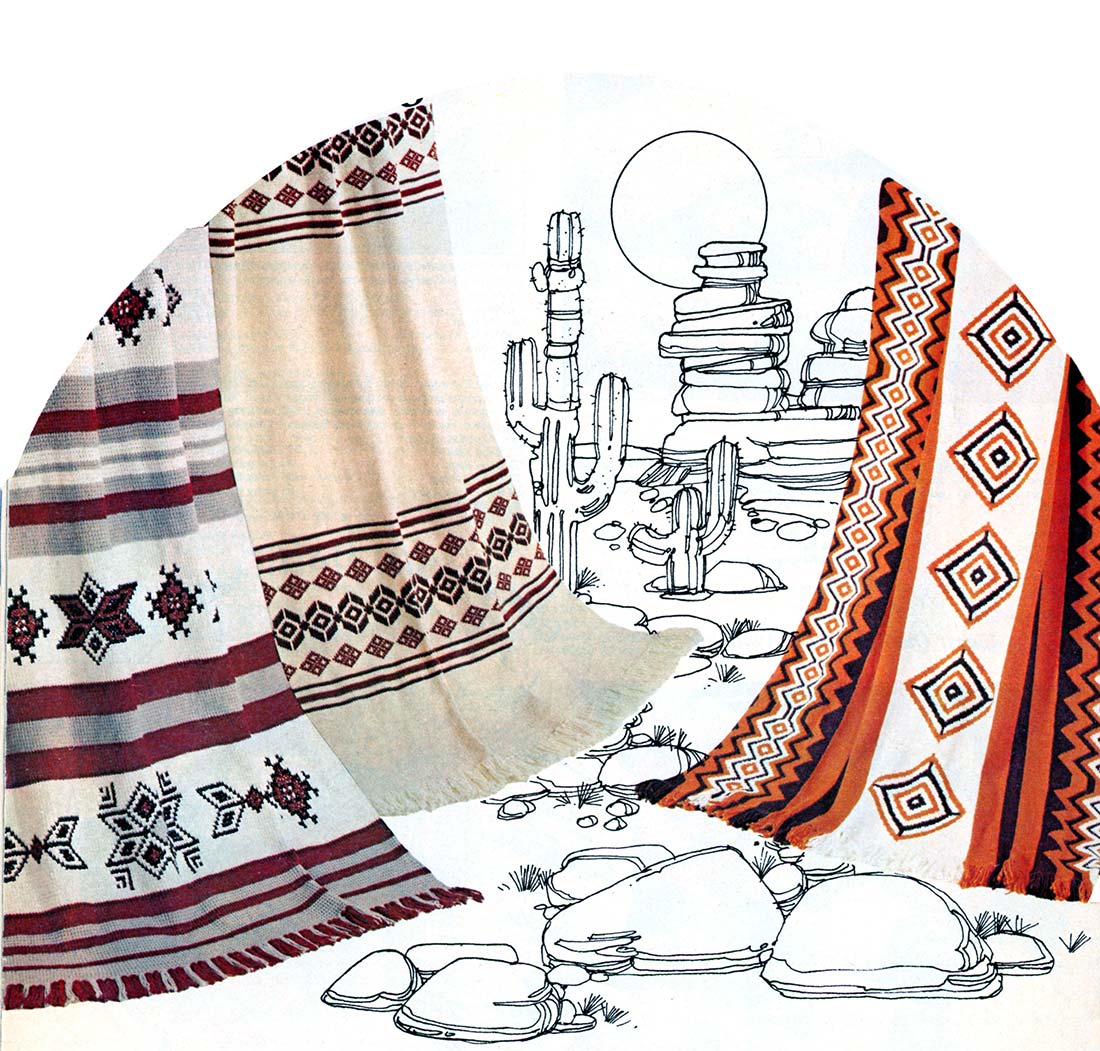 Navajo Afghan Pattern – Mary Maxim