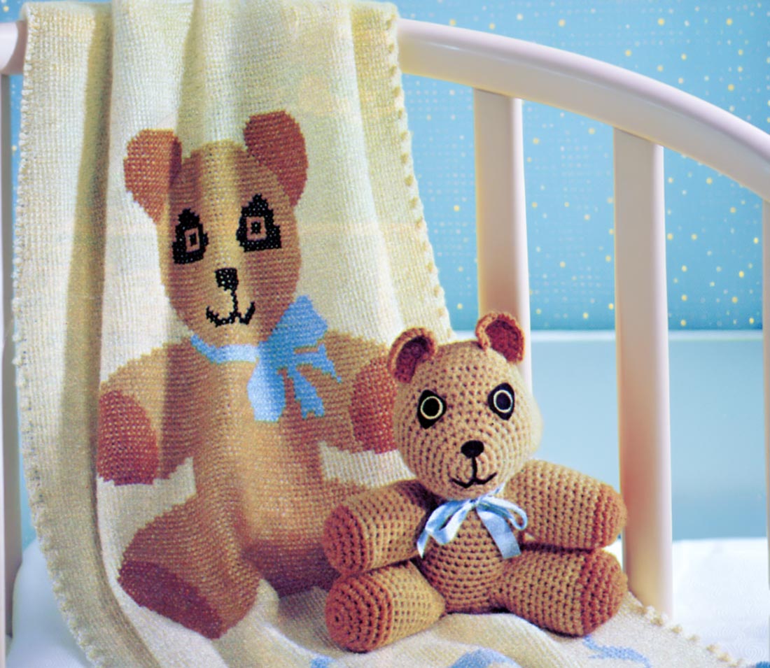 Teddy Bear Afghan Pattern