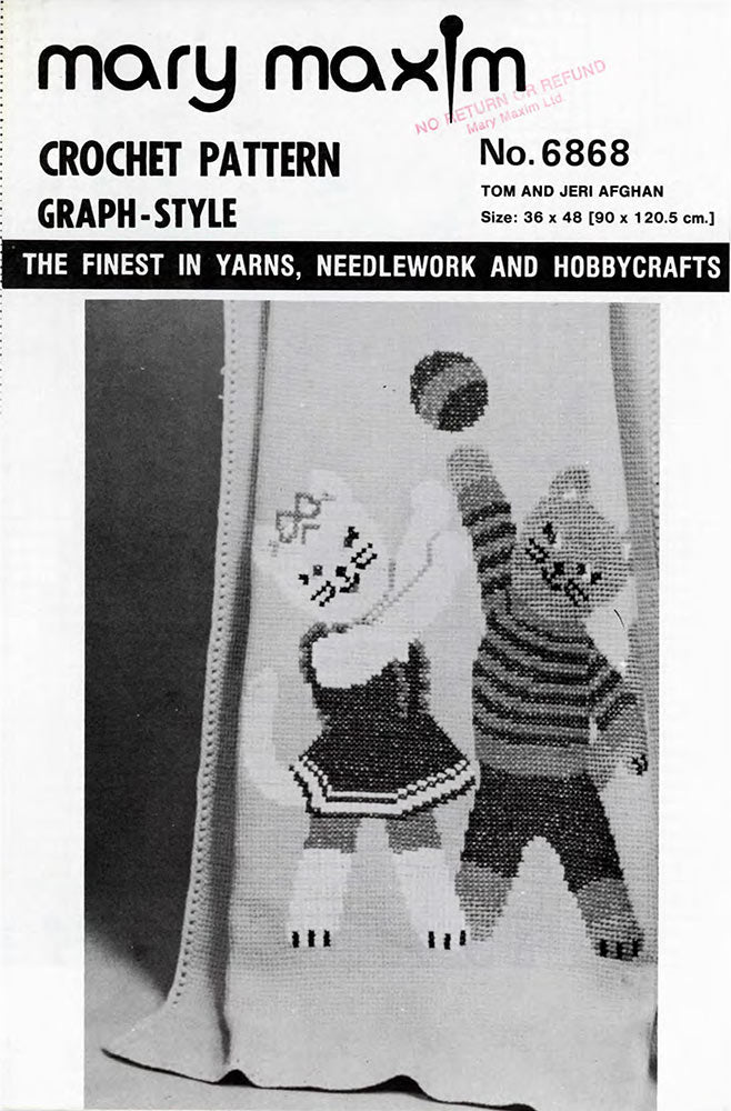 Tom and Jeri Afghan Pattern