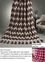 Lace Ripple Afghan Pattern