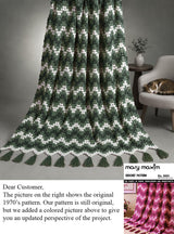Lace Ripple Afghan Pattern
