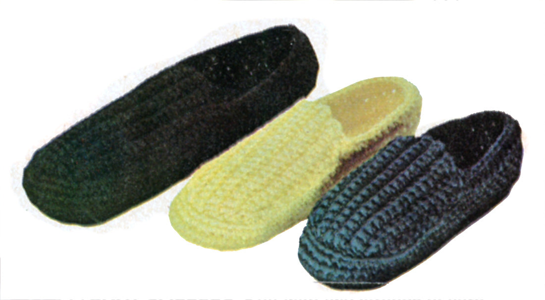 Loafer Slippers Pattern
