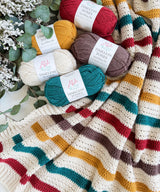 MJ's Signature Crochet Throw Blanket