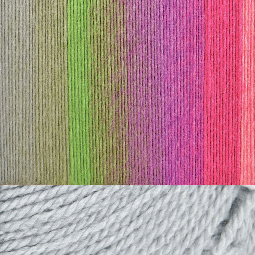 Floralicious Mosaic Crochet Blanket