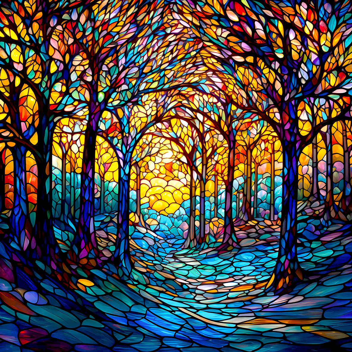 The Glass Forest Jigsaw Puzzle