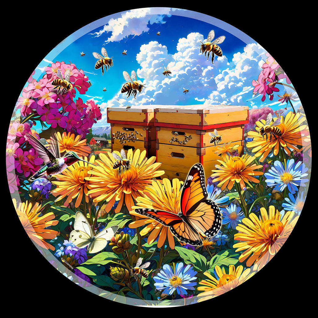 Butterflies and Bees Jigsaw Puzzle Mary Maxim