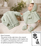 Pram Set and Poncho Pattern