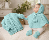 Pram Set and Poncho Pattern