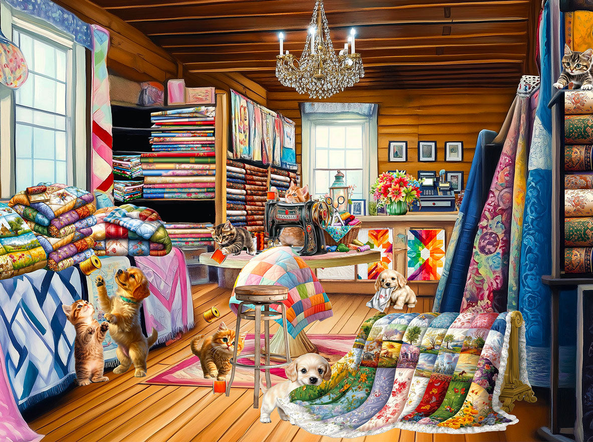 When Mama's Away Jigsaw Puzzle