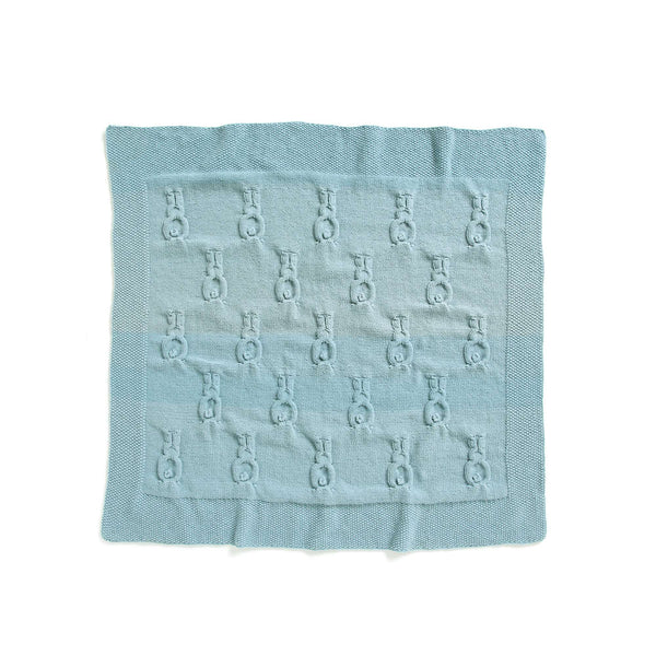 Free Bernat Knit Snuggle Bunny Blanket Pattern – Mary Maxim