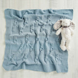 Free Bernat Knit Snuggle Bunny Blanket Pattern