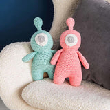 Free Bernat Crochet Bleep Blorp Toy Pattern, Version 2