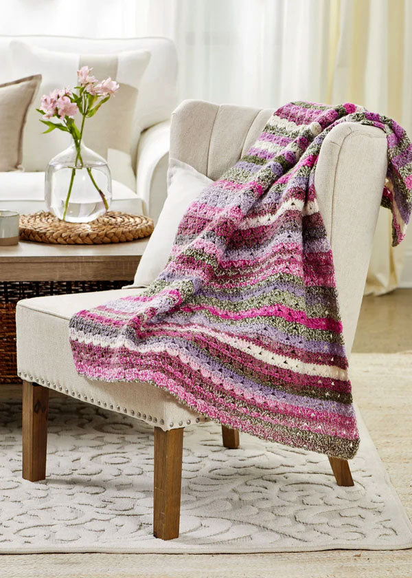Free Springtime Throw Pattern – Mary Maxim