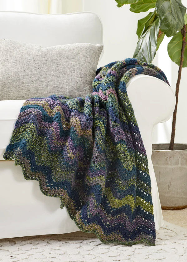 Free Cheyenne Chevron Throw Pattern – Mary Maxim