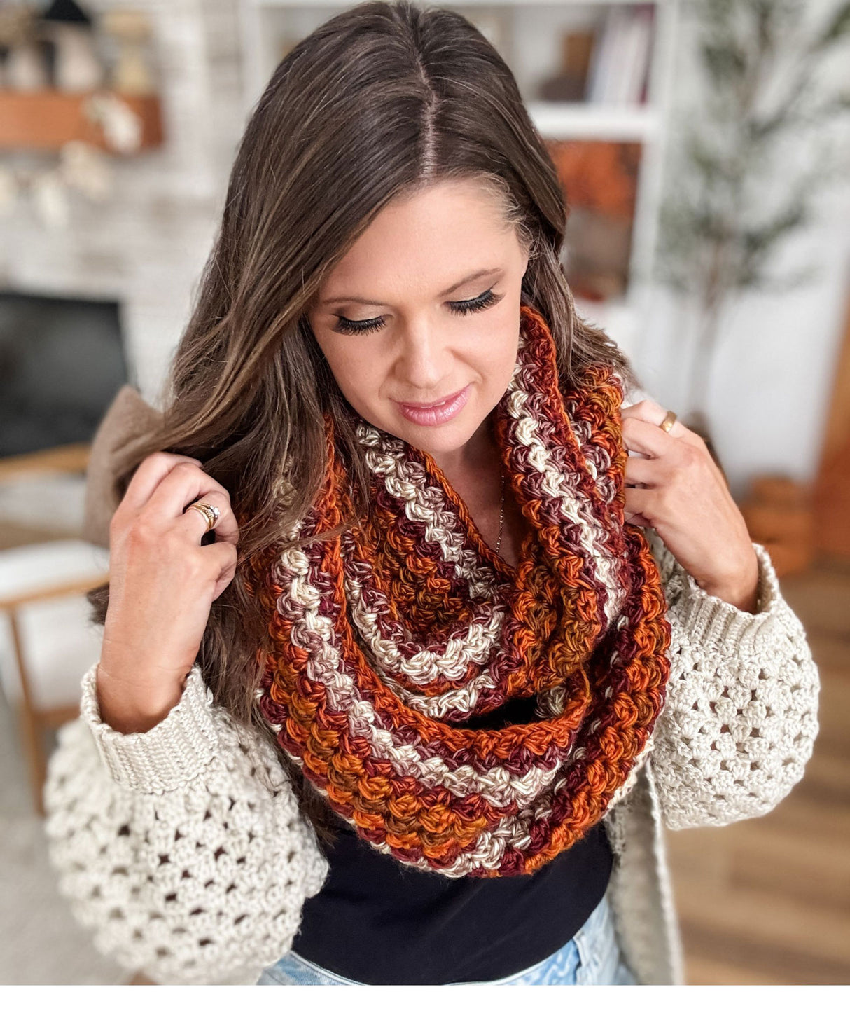 Chunky Suzette Infinity Scarf