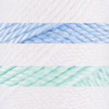 Pastel Peaks Crochet Baby Blanket