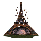 I Am Eiffel Tower Shaped Jigsaw Puzzle