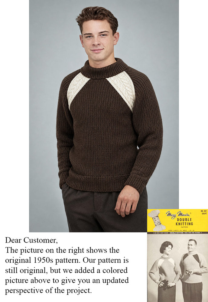 Gaspe Sweater Pattern