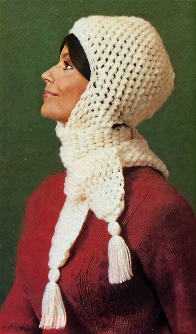 Choker'd Cap-Scarf Pattern – Mary Maxim