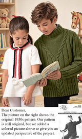 Youth's Pullover Pattern