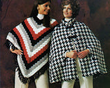 Houndstooth Cape Pattern
